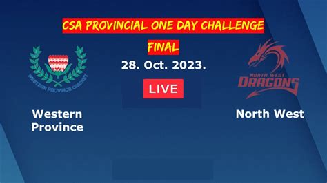western province vs north west dragons live
